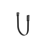 Cablu de prelungire USB C la 90 de grade, 15 cm/0.5 ft, cablu de date plat Tip C, cablu de prelungire USB C 2.0 de la mascul la feminin, scurt pentru