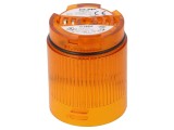 Semnalizator LED Portocaliu 24VDC IP65 &Oslash;50x69mm