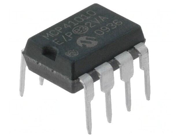 Potențiometru Digital 10k&Omega; SPI 8bit DIP8 THT 1 Canal