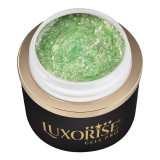 Cumpara ieftin Gel Design 3D LUXORISE - Royal Glitz, Pixie Green 5ml