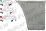Segment reparatie aripa spate MERCEDES SPRINTER, 01.1995-2006, VW LT II 05.1996-12.2005, partea stanga, lateral panel: L=1200 mm; metal galvanizat; i