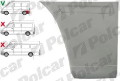 Segment reparatie aripa spate MERCEDES SPRINTER, 01.1995-2006, VW LT II 05.1996-12.2005, partea stanga, lateral panel: L=1200 mm; metal galvanizat; i