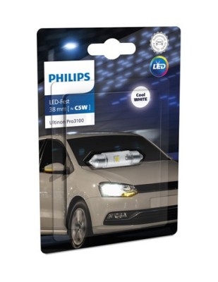 Led auto Alb C5w sofit Philips Ultinon Pro3100 SL 38 mm foto