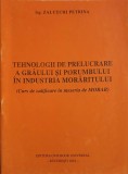 TEHNOLOGII DE PRELUCRARE A GRAULUI SI PORUMBULUI IN INDUSTRIA MORARITULUI-ZALUTCHI PETRINA