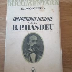 E. Dvoicenco - Începuturile literare ale lui B. P. Hasdeu, 1936, pagini netaiate