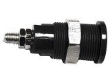 Conector Banană 4mm 36A 1kV Negru