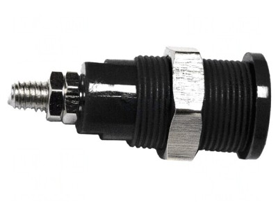 Conector Banană 4mm 36A 1kV Negru foto
