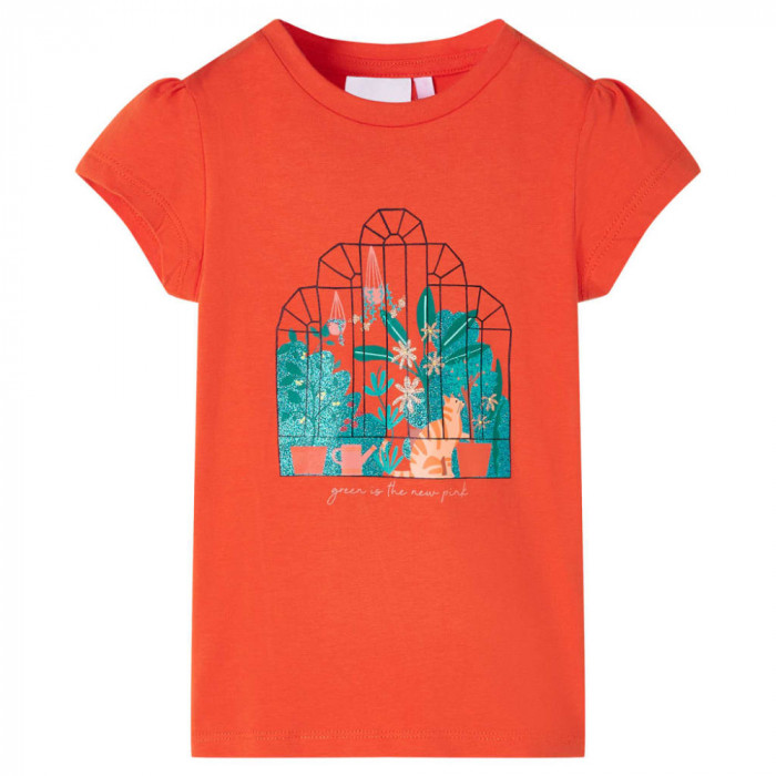 Tricou pentru copii, portocaliu &icirc;nchis, 92