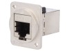 Conector adaptor ecranat Cat 6 8p8c