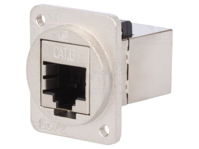 Conector adaptor ecranat Cat 6 8p8c foto