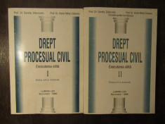 DREPT PROCESUAL CIVIL-S.ZILBERSTEIN,V.M.CIOBANU 2 VOLUME foto