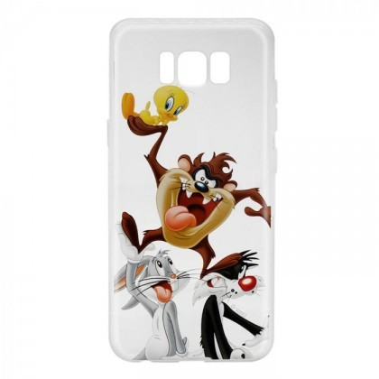 Husa Capac TPU, LOONEY TUNES 001 , LG K40 cu Licenta, Blister