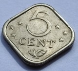 303. Moneda Antilele Olandeze 5 cents 1975