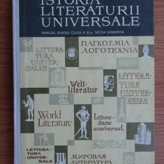 N. I. Barbu - Istoria literaturii universale. Manual pentru clasa a XI-a (1971)