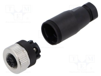 Connector M12 4 pini femelă A code DeviceNet CANopen Murrelektronik foto