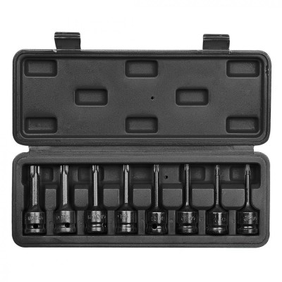 Set tubulare impact, Torx, 8 piese, CrMo, 1/2&amp;amp;#39;&amp;amp;#39; 08-712 foto