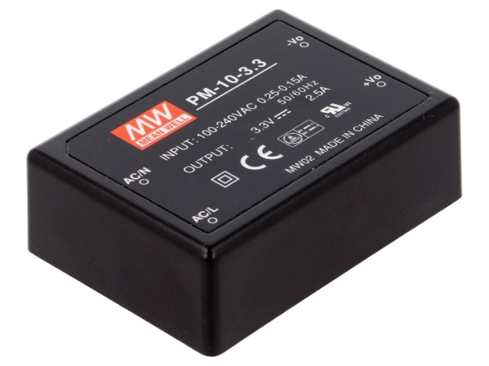 Alimentator pulsatoriu modular 8,25W 3,3V