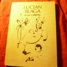 Lucian Blaga - Peisaj si Amintire - Ed.1988 ,ilustratii Ctin Baciu ,197 pag