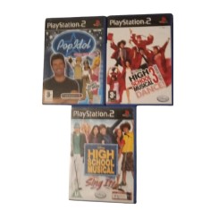 Joc PS2 Pop Idol + High School Musical + Dance 3