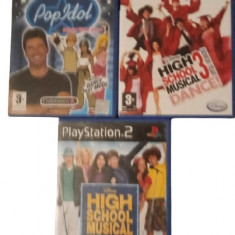 Joc PS2 Pop Idol + High School Musical + Dance 3