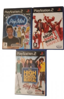 Joc PS2 Pop Idol + High School Musical + Dance 3 foto