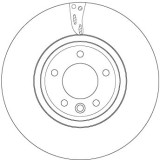 TRW DF6954S Disc frana