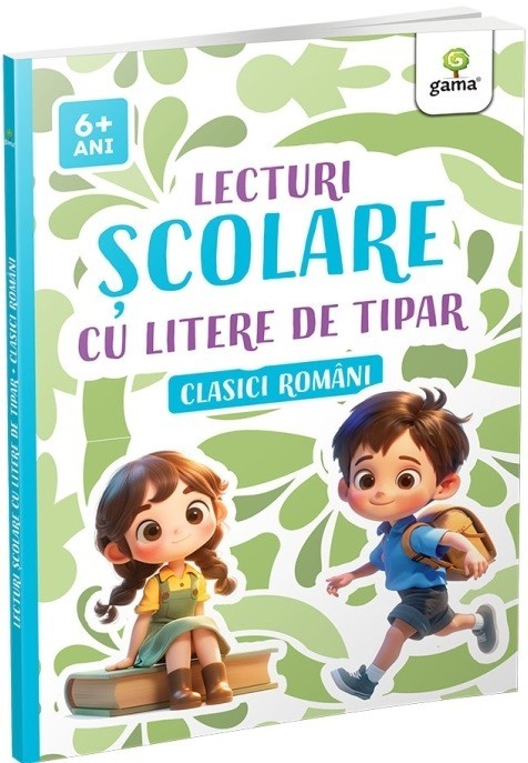 Lecturi Scolare Cu Litere De Tipar - Clasici Romani, - Editura Gama