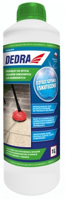 Solutie de curatat terase, gresie sau piatra, 1L , pentru aparat de spalat cu presiune, Dedra foto