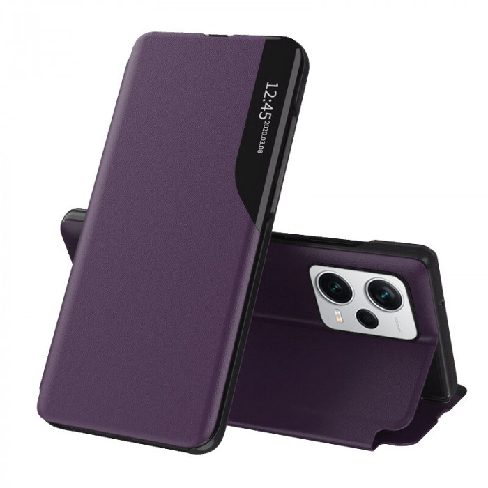 Husa pentru Xiaomi Redmi Note 12 Pro 5G / Poco X5 Pro, Techsuit eFold Series, Purple