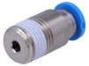 Conector Push-in Simplu FESTO R 1/8" 4mm Aer Comprimat Vacuum