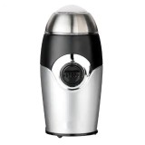Rasnita electrica de cafea Rosberg, 200 W, capacitate 50 grame, Negru/Argintiu