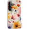 Husa personalizata compatibila samsung galaxy s23, magsafe atasare magnetica, antisoc, model floral 2
