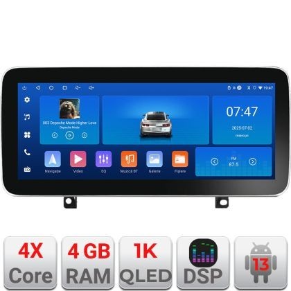 Navigatie Opel Astra H 2006-2015 Edotec 4+64 12.3 inch Incell 1K android Wifi 5Ghz gps internet CarStore Technology