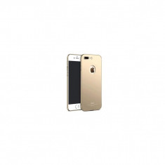 Husa MSVII Aurie + Folie Protectie Sticla Pentru Apple Iphone 7 Plus,Iphone 8 Plus foto