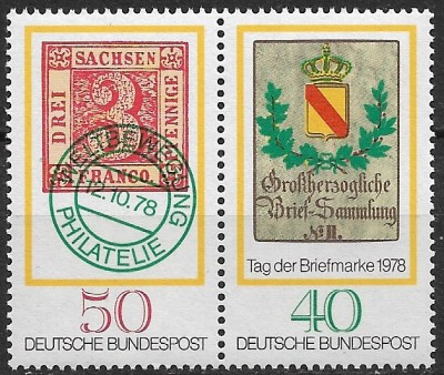B1226 - Germania RF 1978 - Ziua narcii 2v. neuzat,perfecta stare foto