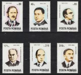 Romania 1993 - Cwelebritati 6v.neuzat,perfecta stare