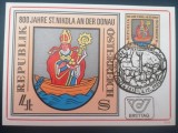 Plic filatelic &bdquo;800 Jahre St. Nikola an der Donau&rdquo; &ndash; Austria 1981-A45