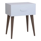 Cumpara ieftin Noptiera Laber melamina alba 45x30x57.5 cm