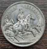 (M29) MEDALIE AUSTRIA - FELDMARSCHALL GRAF RADETZKY SI VICTORIA SA - 1848, RARA