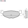 Set placute frana spate Yamaha YP 400 Majesty (04-13) - XP 500 T-Max (04-11) 4T LC 400-500cc (RMS)