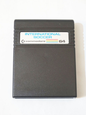 Joc Commodore 64 International Soccer 64 - cartridge foto