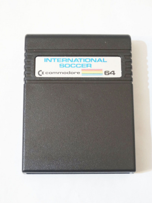 Joc Commodore 64 International Soccer 64 - cartridge