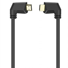 Cablu HDMI Hama 205022, 4k, Ethernet, 1.5 m, aurit (Negru)