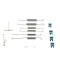 BOSCH 1 987 475 410 Set accesorii, sabot de frana