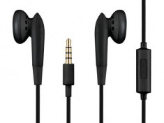 Casti audio in-ear cu fir Sandberg 125-66, microfon, negru foto