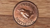 R10 Marea Britanie - moneda de colectie - 1 farthing 1952 - George VI - aUNC !, Europa