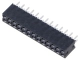 Conector şiruri pini soclu tată PIN 26 drept 2,54mm THT 2x13 SAMTEC
