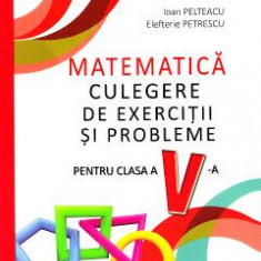 Matematica - Clasa 5 - Culegere de exercitii si probleme - Ioan Pelteacu, Elefterie Petrescu