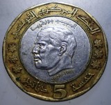 7.471 TUNISIA 5 DINARS DINARI 2000 BIMETAL, Africa