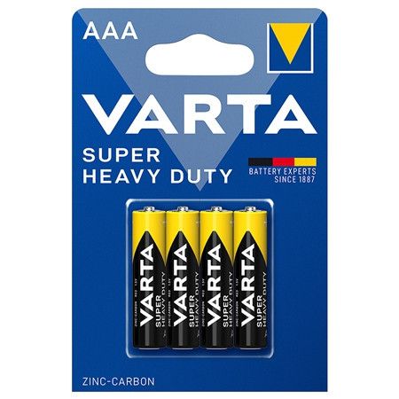 BATERIE SUPERLIFE R03 BL 4 BUC VARTA BAT0246
